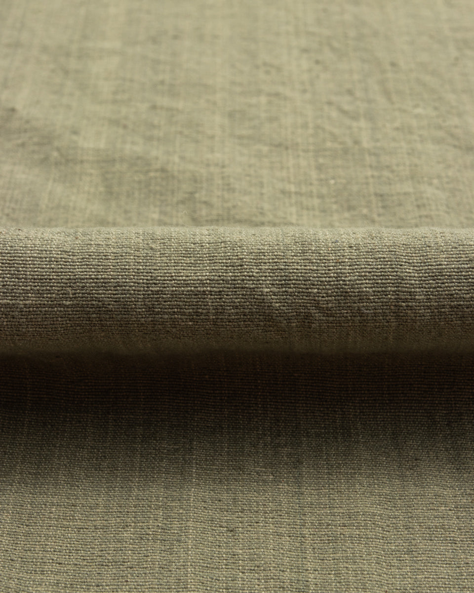 Indi + Ash Obelisk Pant - OD Green Handwoven Canvas - Standard & Strange