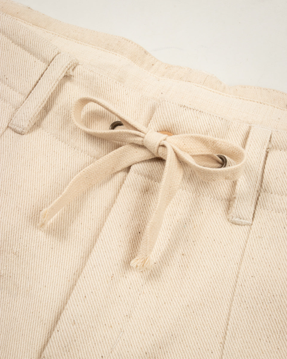 Indi + Ash Obelisk Short - Natural Handwoven Denim - Standard & Strange