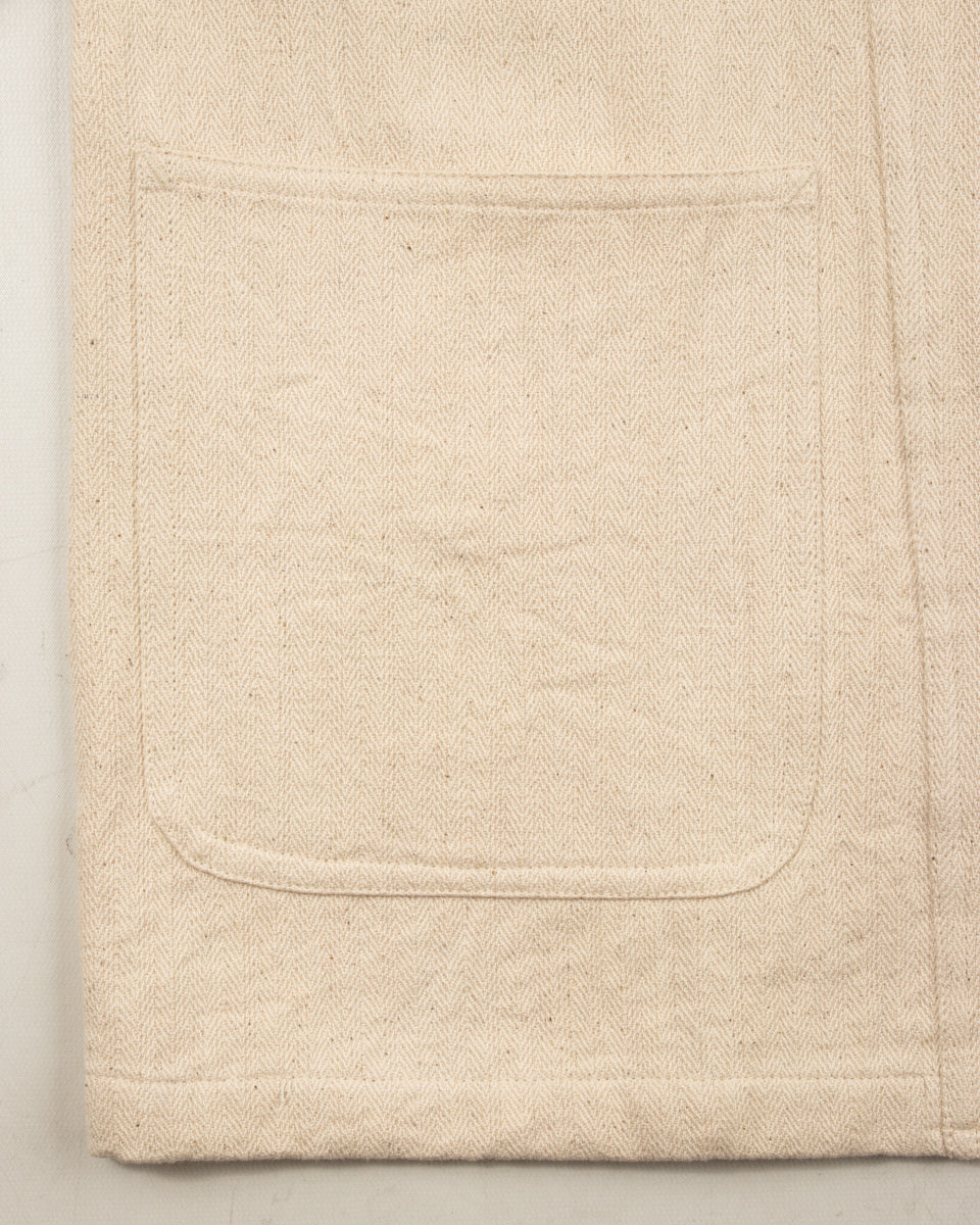 Indi + Ash Study Jacket - Natural Handwoven Denim - Standard & Strange