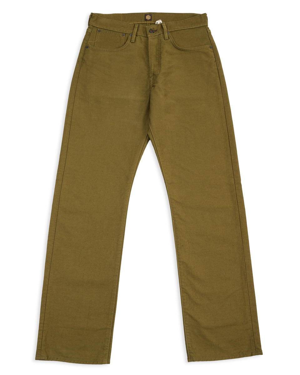 Indigofera Kirk Straight Fit - Bedford Dark Olive - Standard & Strange