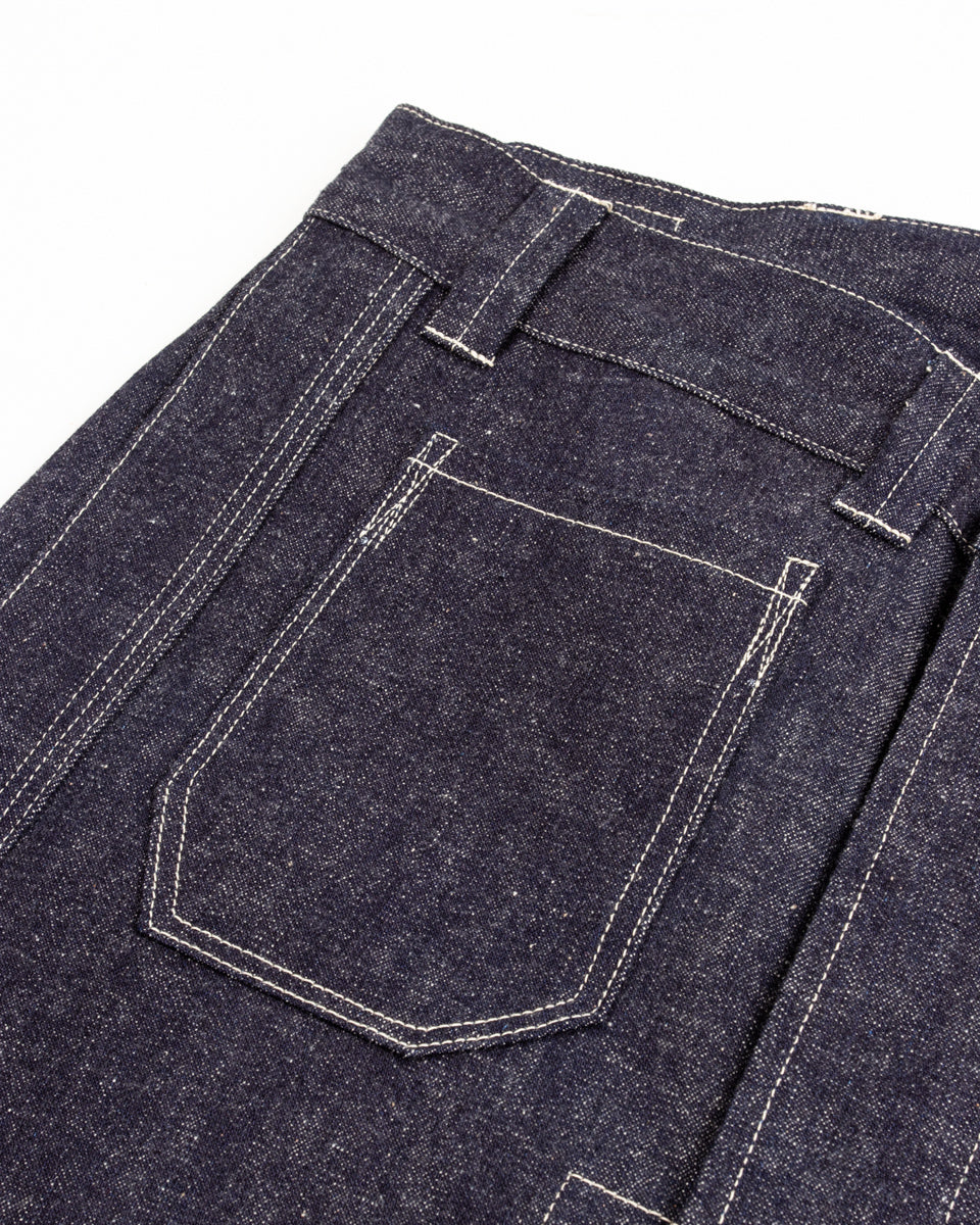 John Gluckow 1910s Netmaker's Trousers - Indigo (Rinsed) - Standard & Strange