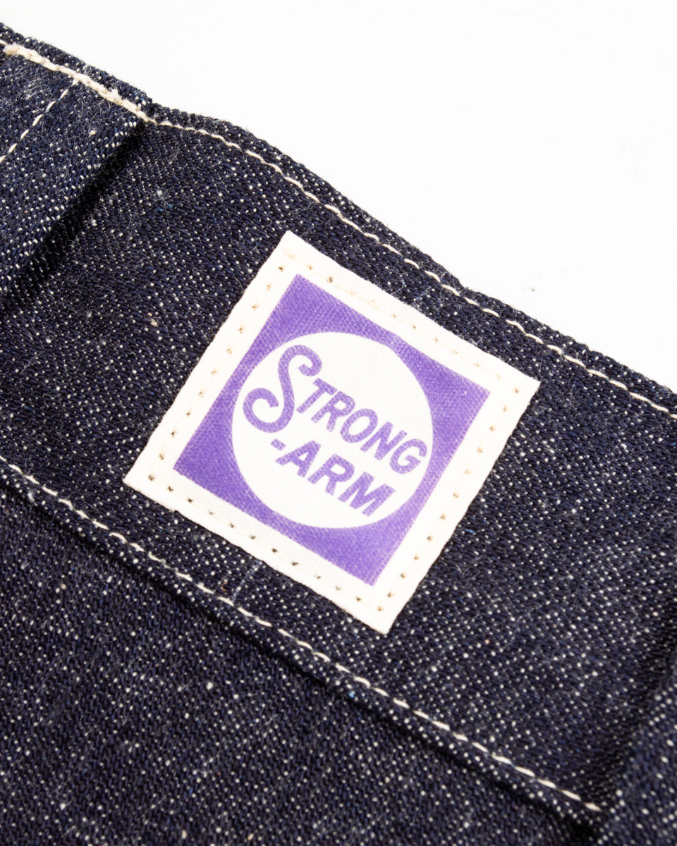 John Gluckow 1910s Netmaker's Trousers - Indigo (Rinsed) - Standard & Strange