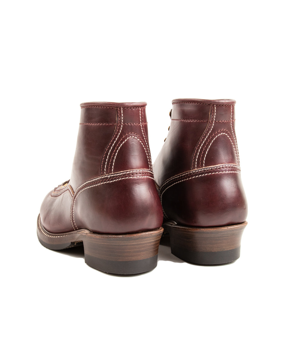 John Lofgren Donkey Puncher Boots - Burgundy CXL - Standard & Strange