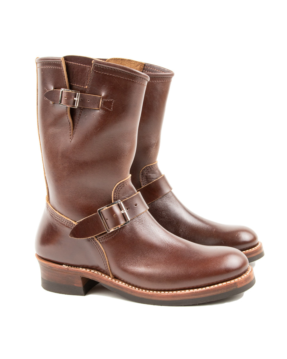 John Lofgren Wabash Engineer Boot Dark Brown Shinki Horsebutt