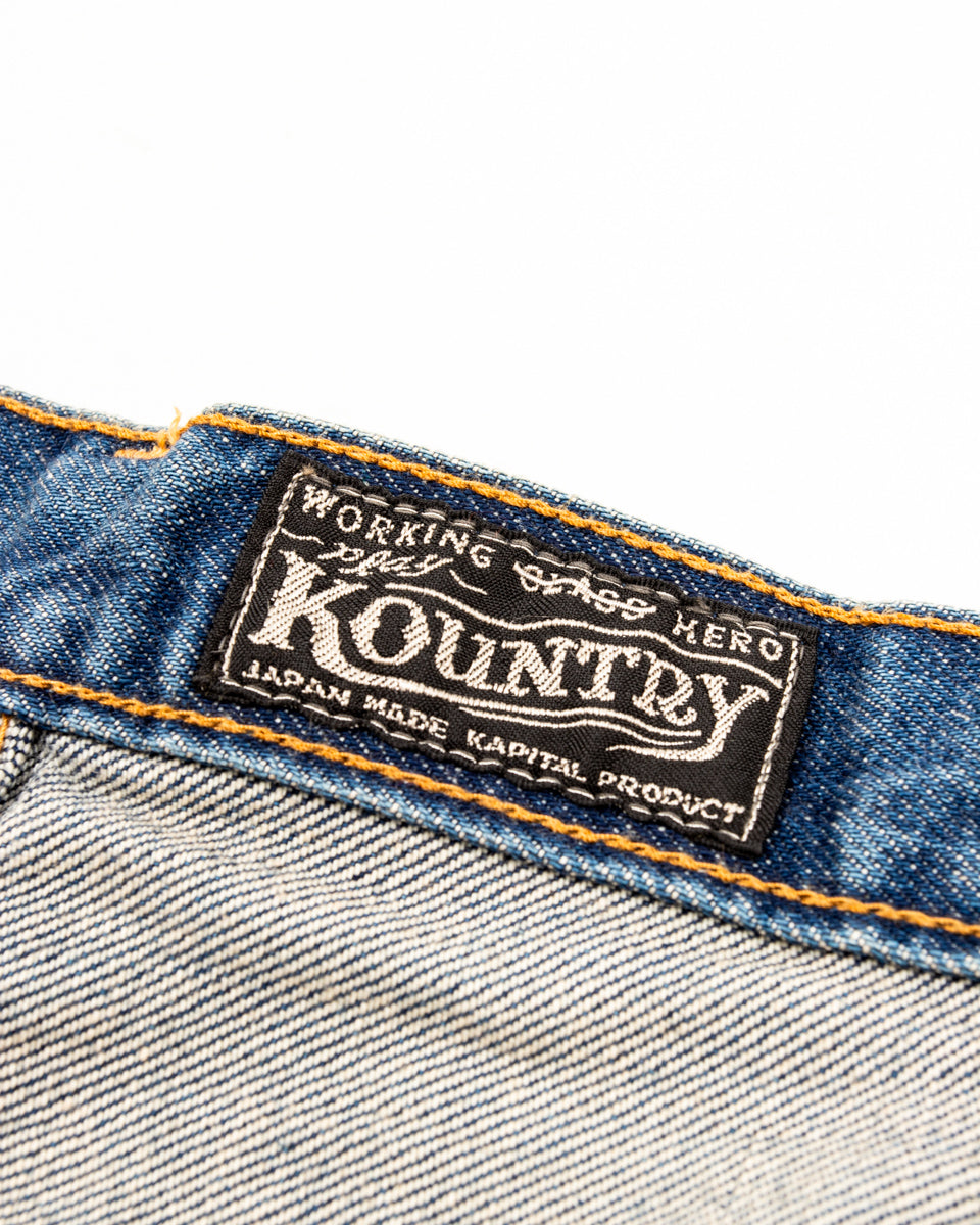 Kapital 14oz Denim PORT Baggy Pants (HIPPIE-Champetre Remake) - PRO - Standard & Strange