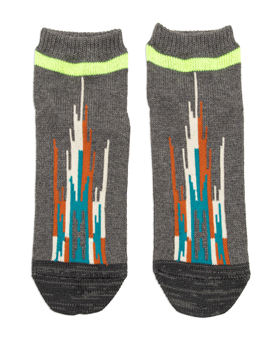 Kapital 84 Yarns Ortega Ankle Socks - Charcoal - Standard & Strange