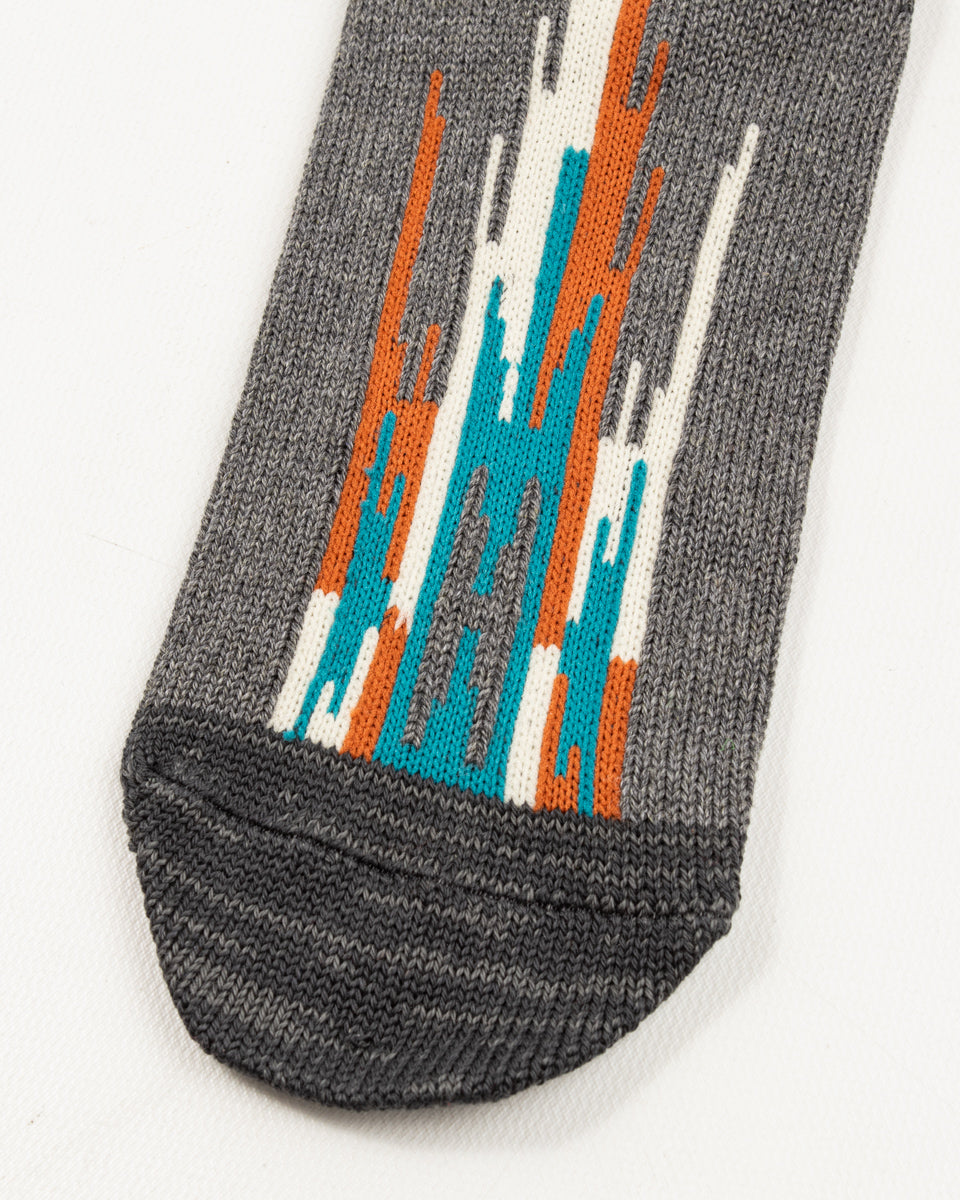 Kapital 84 Yarns Ortega Ankle Socks - Charcoal - Standard & Strange