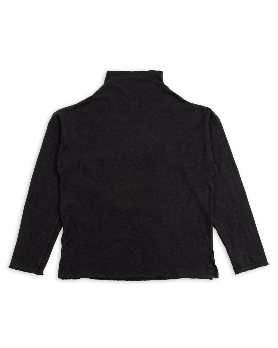 Kapital AMUSE Knit GANDHI Longsleeve T-shirt - Black - Standard & Strange