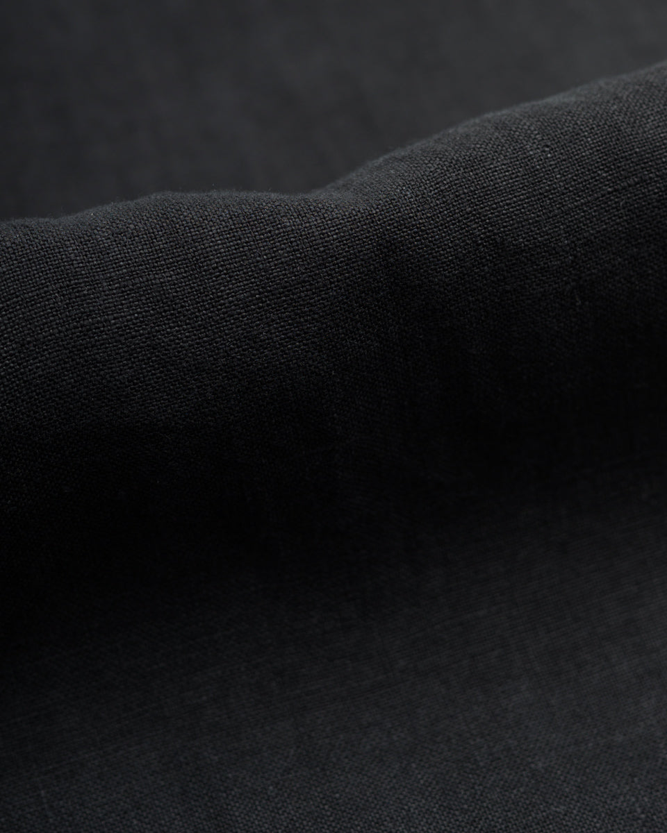 Kapital Linen Clip Shirt - Black - Standard & Strange
