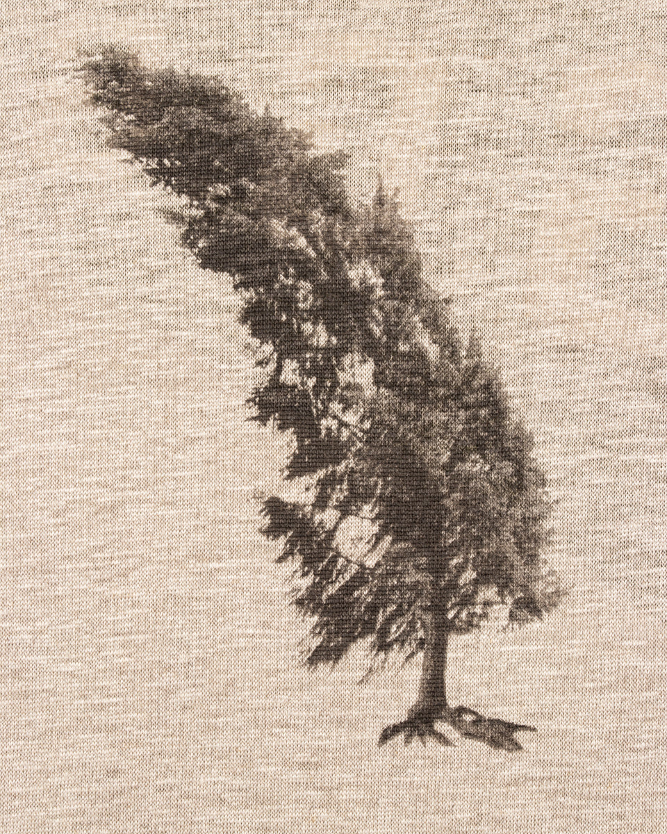 Kapital Linen Jersey Ringer T (CONIFER &G.G.G.) - Ecru - Standard & Strange