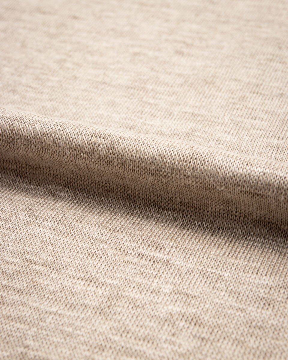 Kapital Linen Jersey Ringer T (CONIFER &G.G.G.) - Ecru - Standard & Strange