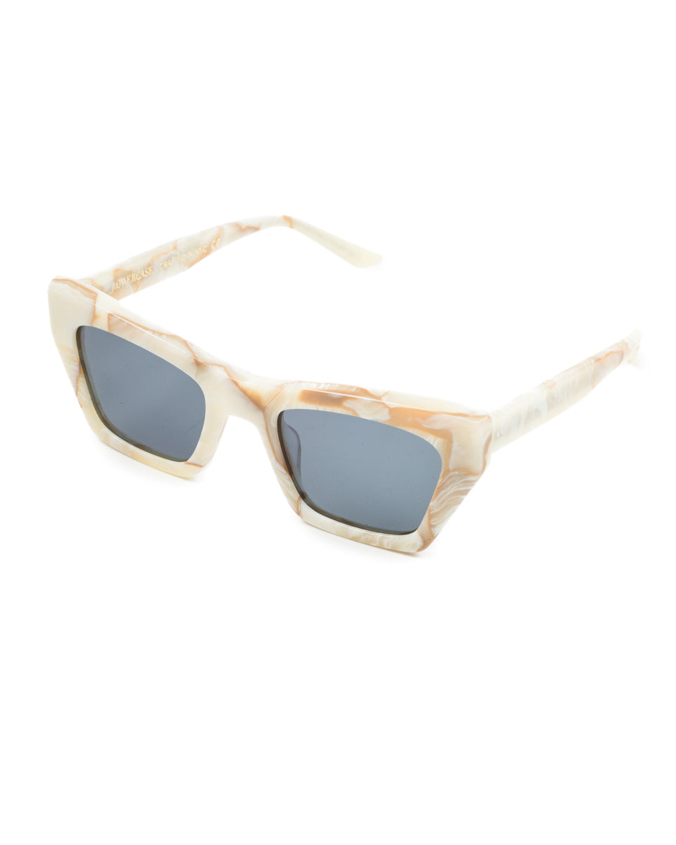 Lowercase Eyewear Vanguard Sunglass - Ivory Marble - Standard & Strange