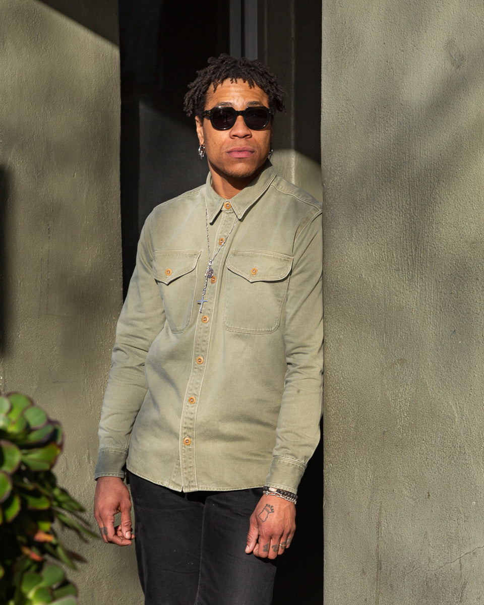 Lowercase Eyewear Atlas Sunglass - Sage - Standard & Strange