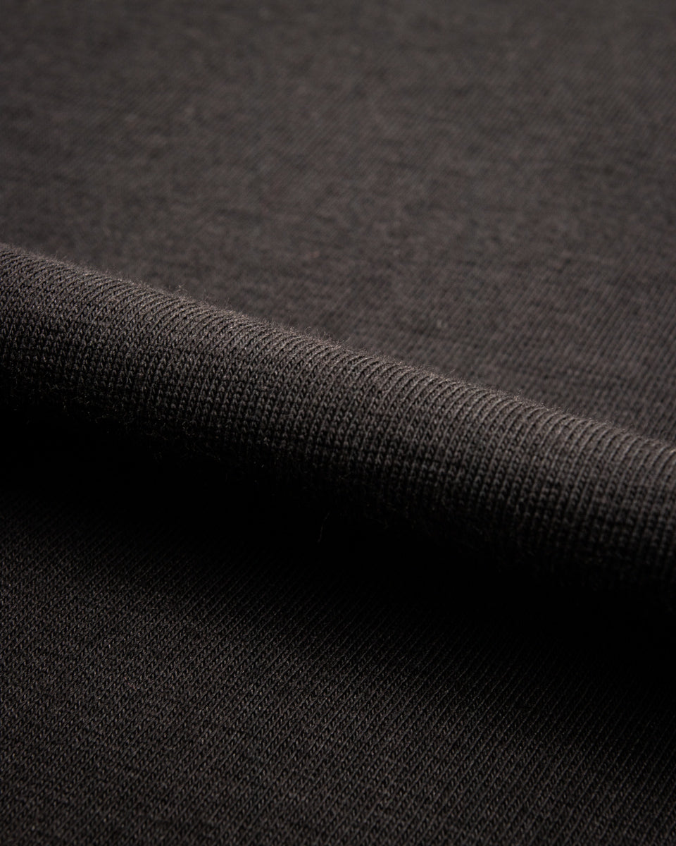 Merz b. Schwanen 1950s Lightweight Loopwheeled Tee - Black - Standard & Strange