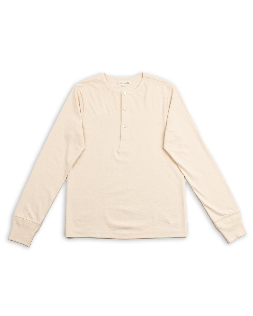 Merz b. Schwanen 206 Loopwheeled LS Henley - Nature - Standard & Strange