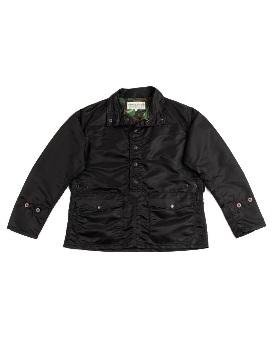 Mister Freedom One-Zero Smock - Black Nylon - Standard & Strange