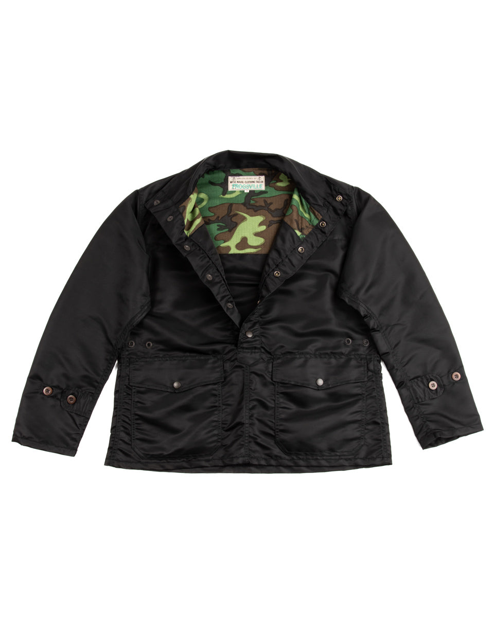 Mister Freedom One-Zero Smock - Black Nylon - Standard & Strange