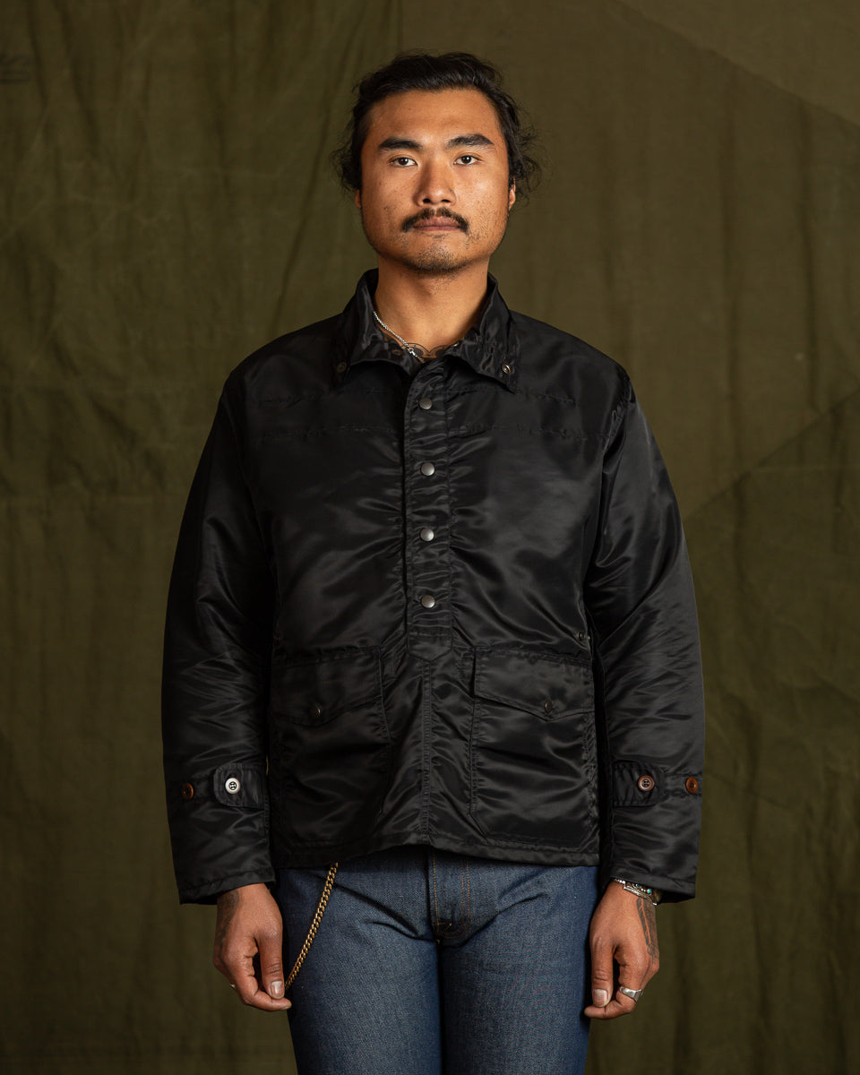 Mister Freedom One-Zero Smock - Black Nylon - Standard & Strange