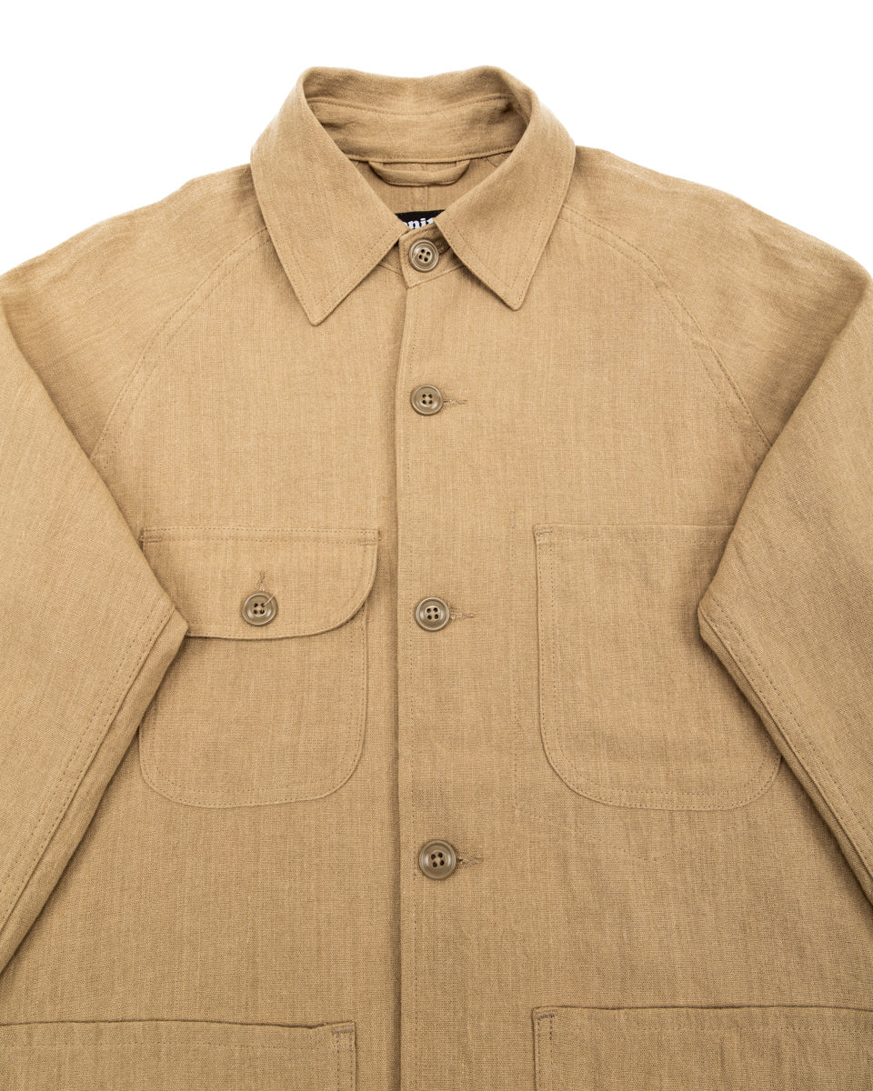 Monitaly Coverall - 230G Linen Khaki - Standard & Strange