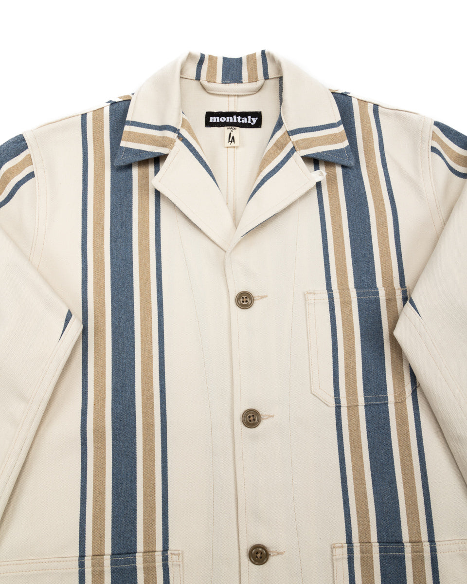 Monitaly Italian Jail Jacket - Spinnaker Chambray - Standard & Strange