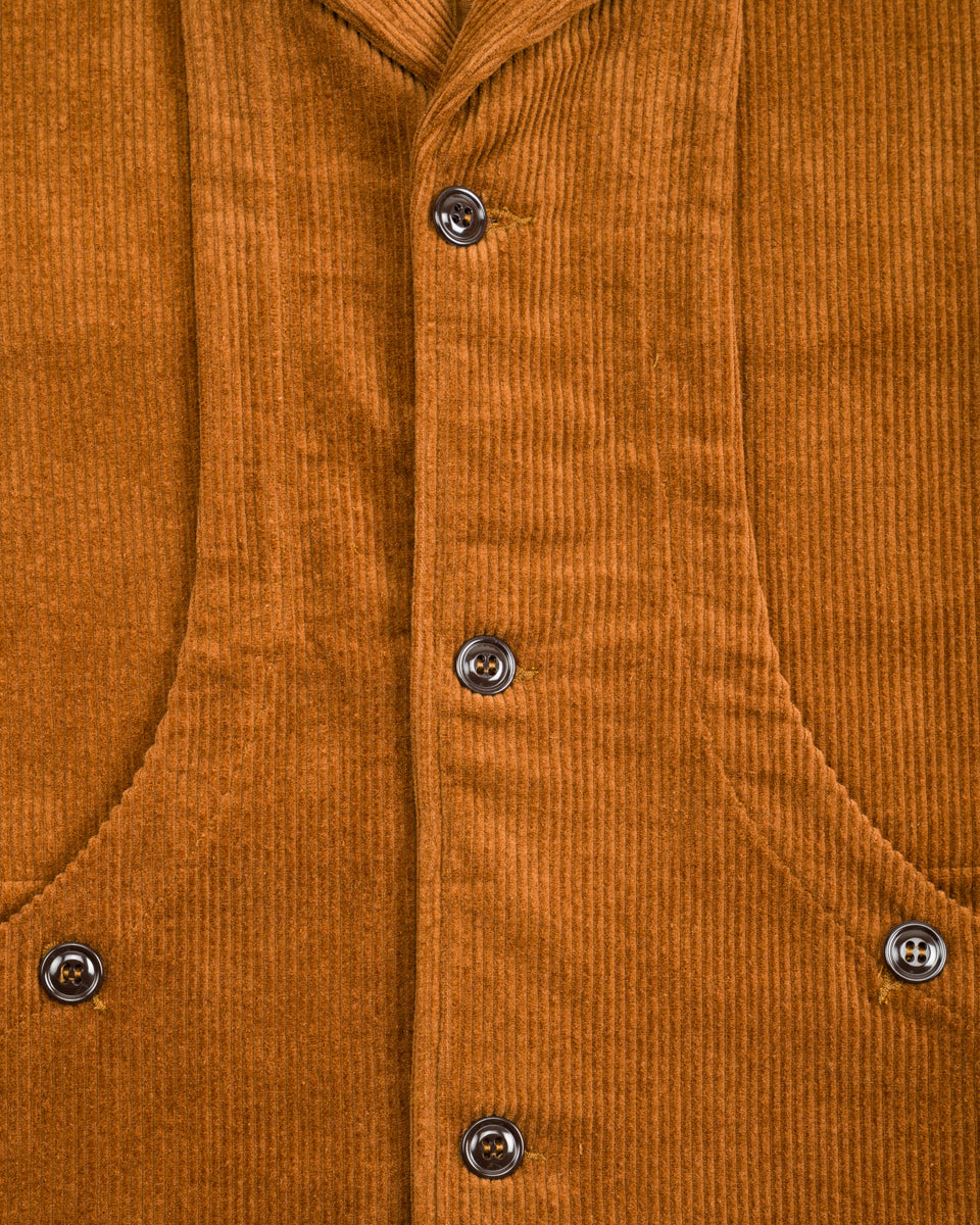 Monitaly Harvester Jacket - Chestnut 8-Wale Corduroy - Standard & Strange