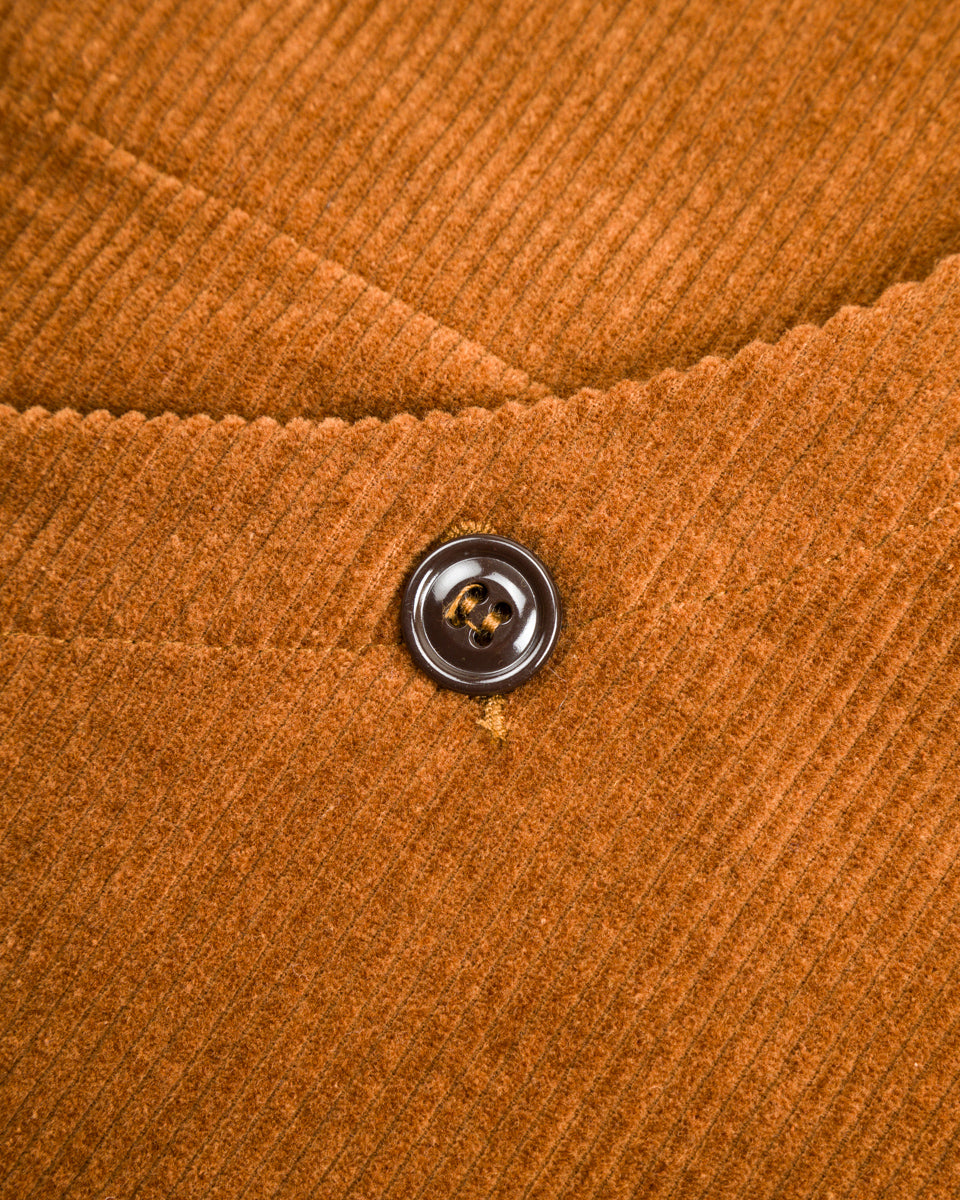 Monitaly Harvester Jacket - Chestnut 8-Wale Corduroy - Standard & Strange