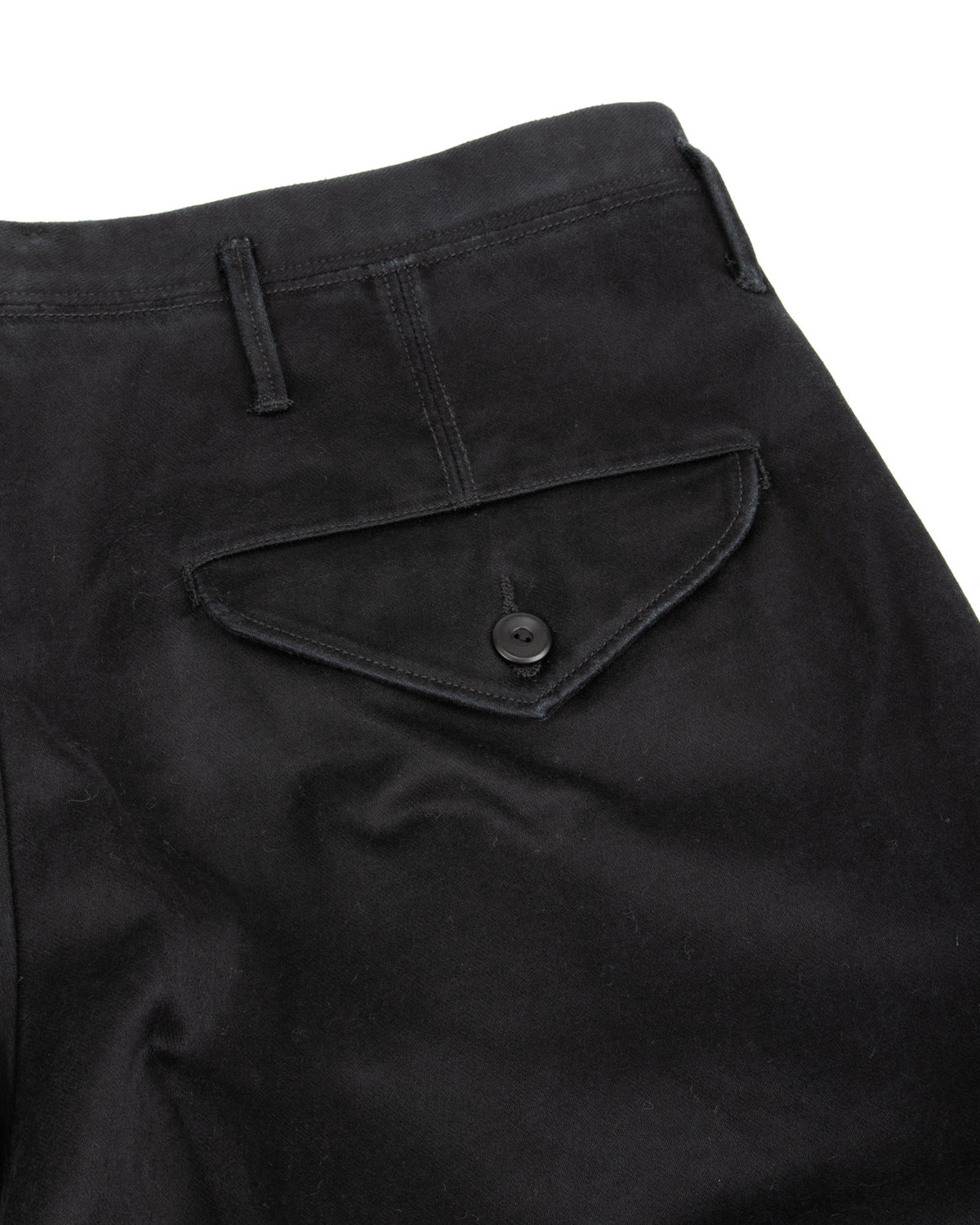 MotivMfg Bund Trousers - Black Super Cotton Sateen - Standard & Strange