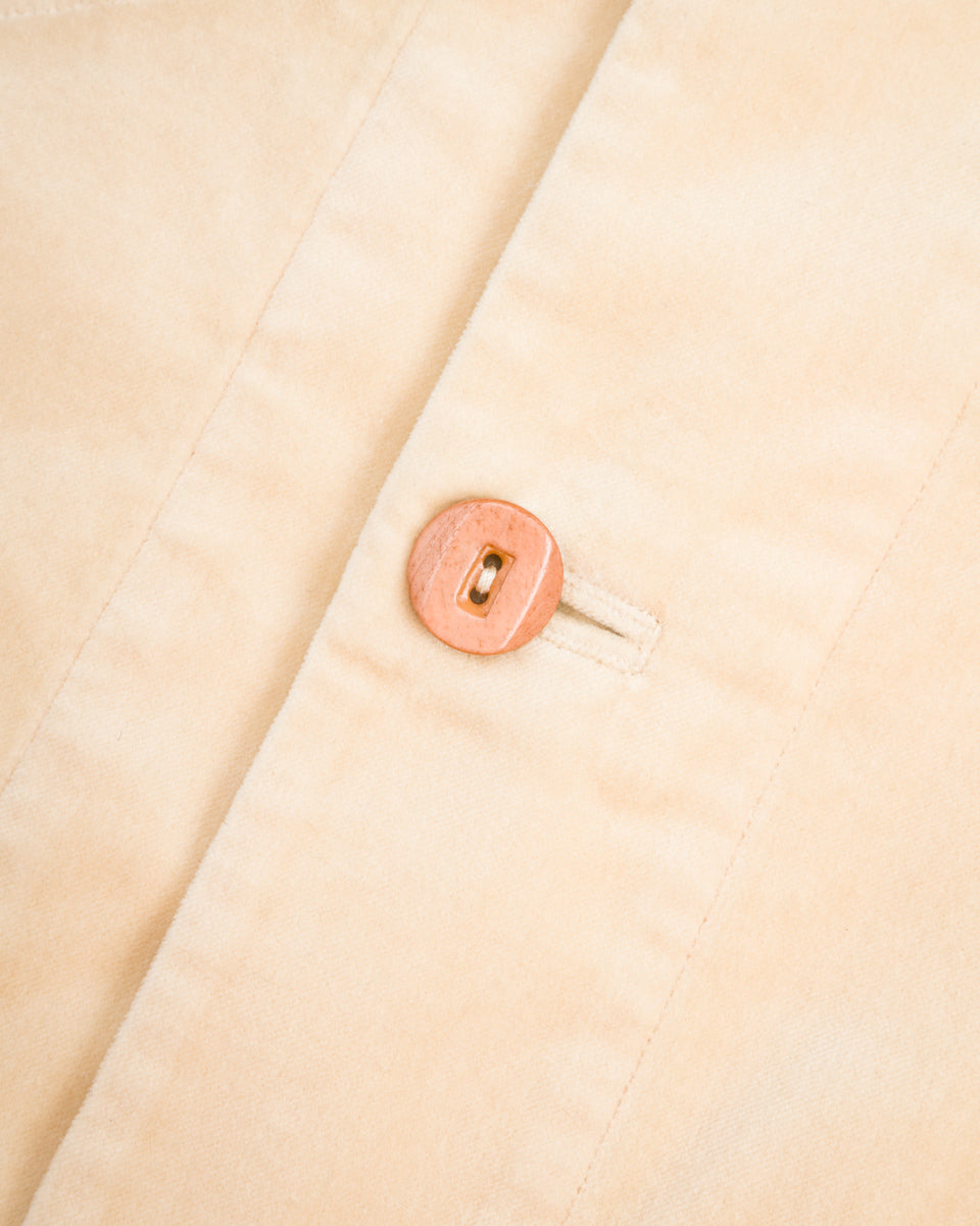 MotivMfg Diod Jacket - Cream Cotton Velvet - Standard & Strange