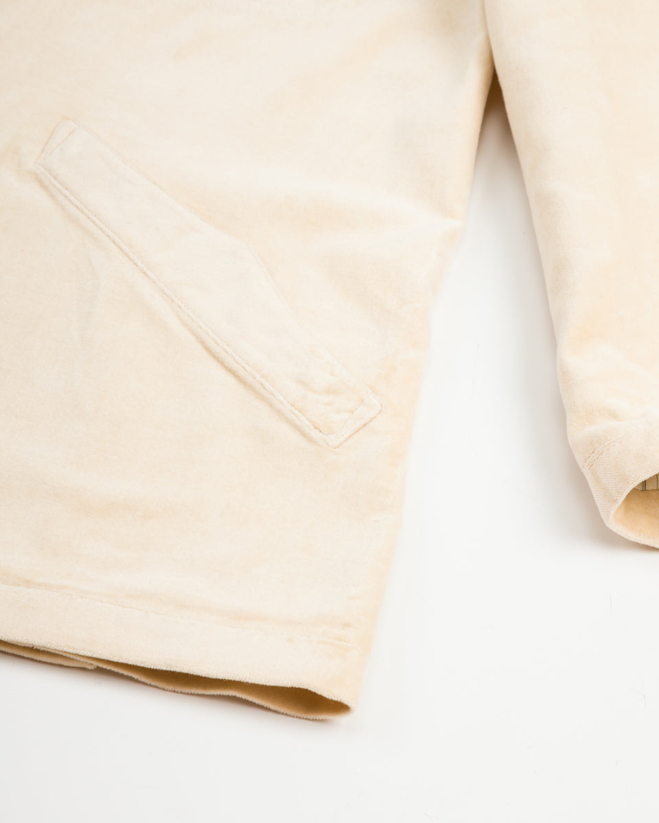 MotivMfg Diod Jacket - Cream Cotton Velvet - Standard & Strange