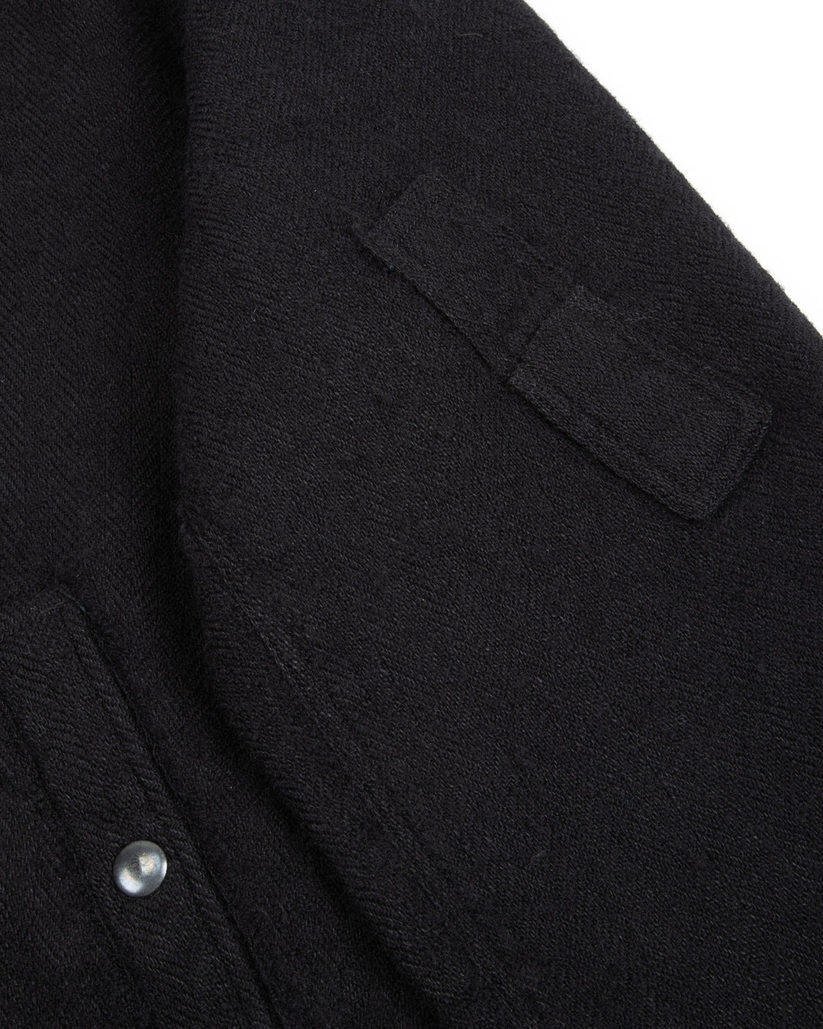 MotivMfg Mirage Jacket - Black Linen/Wool Herringbone - Standard & Strange