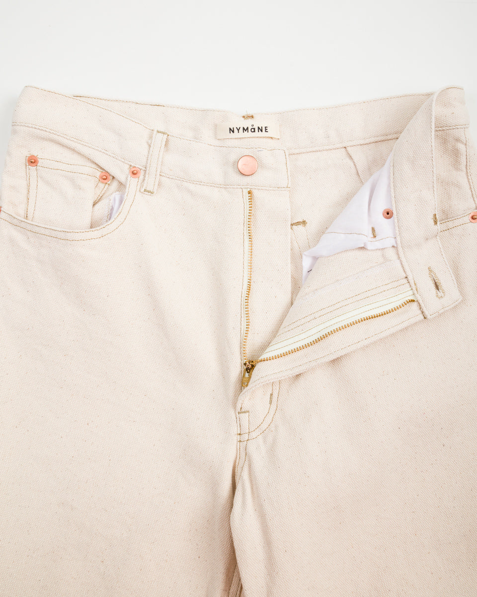 Nymane Arkive Jean - Natural Cotton Canvas - Standard & Strange