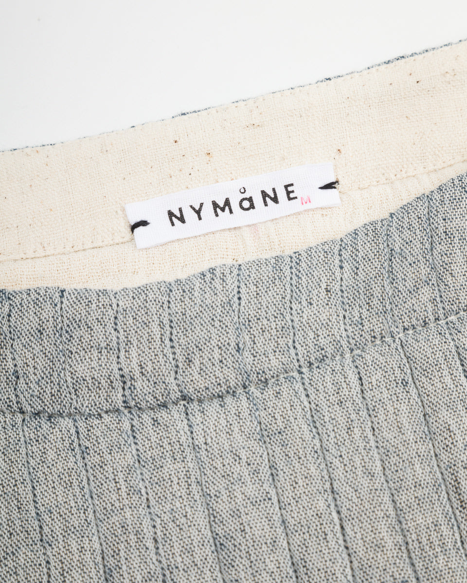Nymane Together Quilted Sweatshirt - Natural/Indigo - Standard & Strange