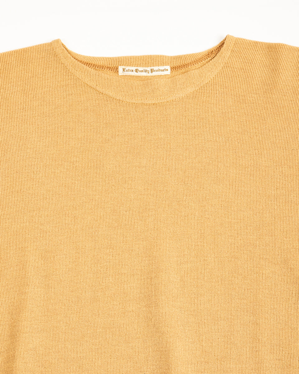 Olde Homesteader Extra Cotton Jersey Crewneck L/S - Golden Yellow - Standard & Strange