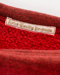 Olde Homesteader Mix Extra Cotton Fleece Crew Neck - Turkey Red - Standard & Strange