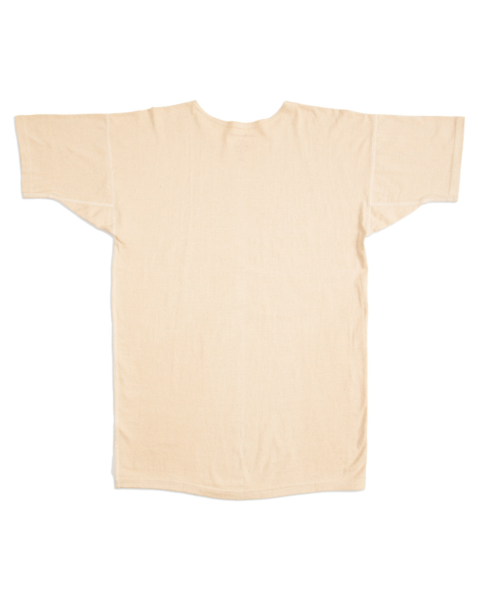 Olde Homesteader Rustic Jersey Crewneck S/S - Ecru - Standard & Strange