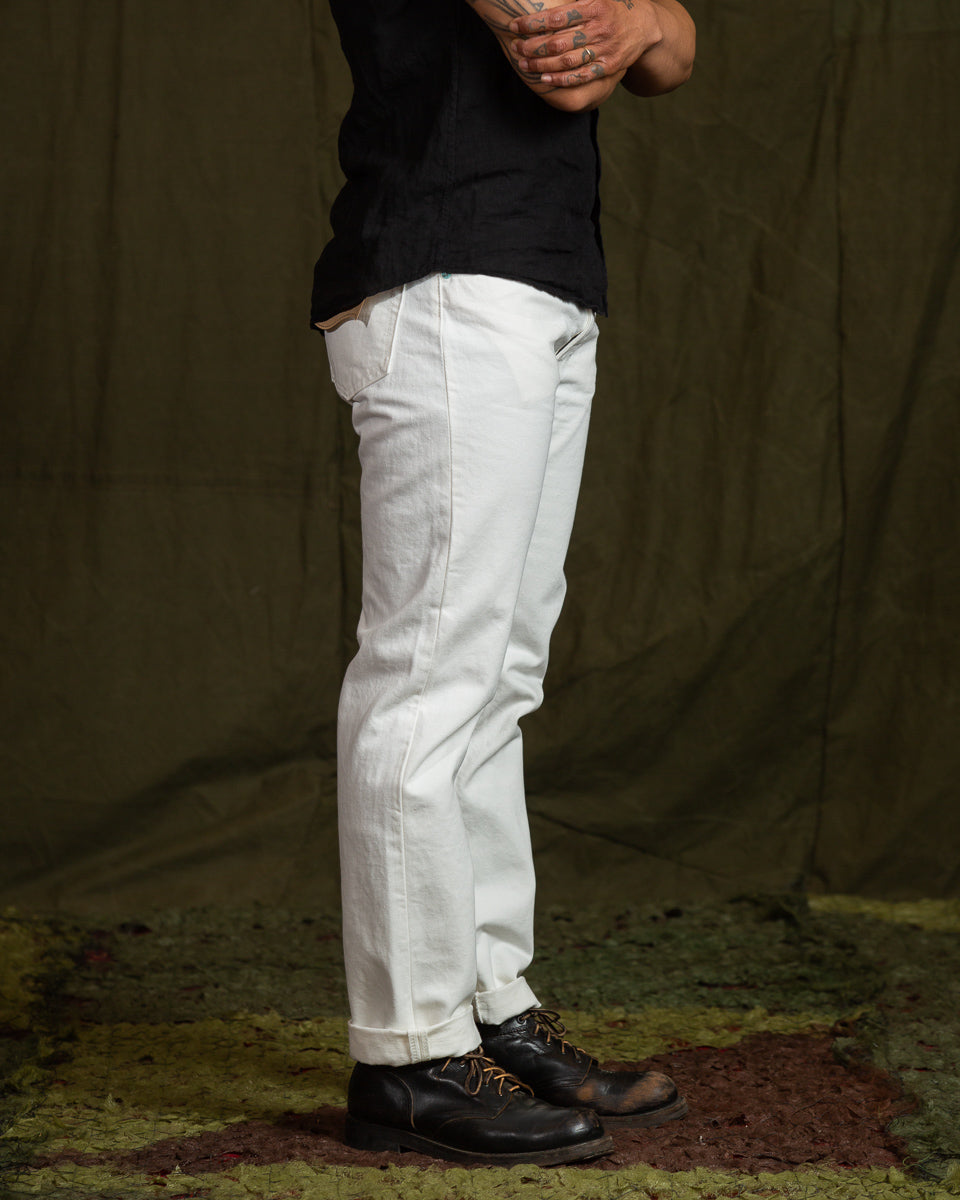OrSlow 107 Ivy Fit Denim - White - Standard & Strange