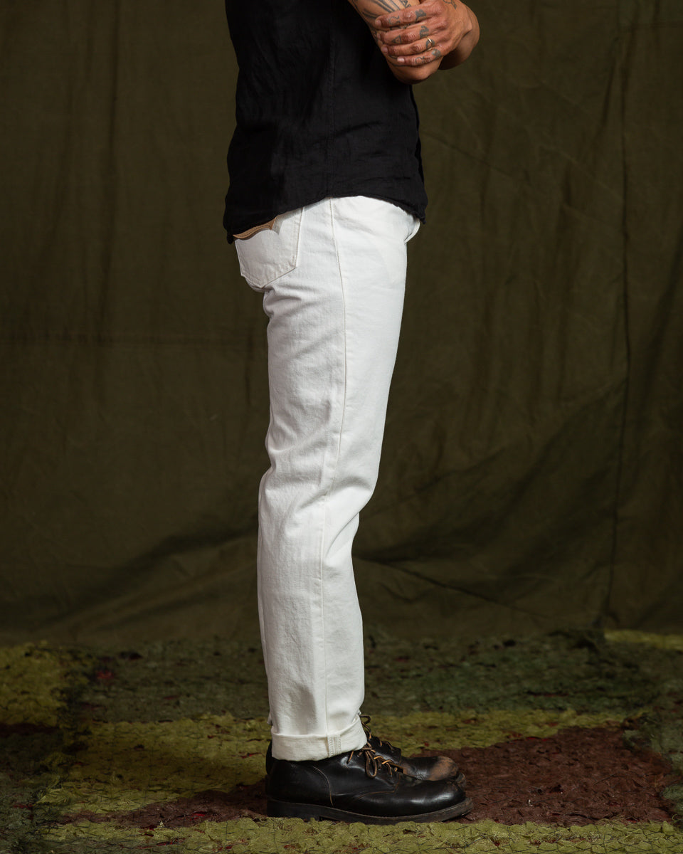 OrSlow 107 Ivy Fit Denim - White - Standard & Strange