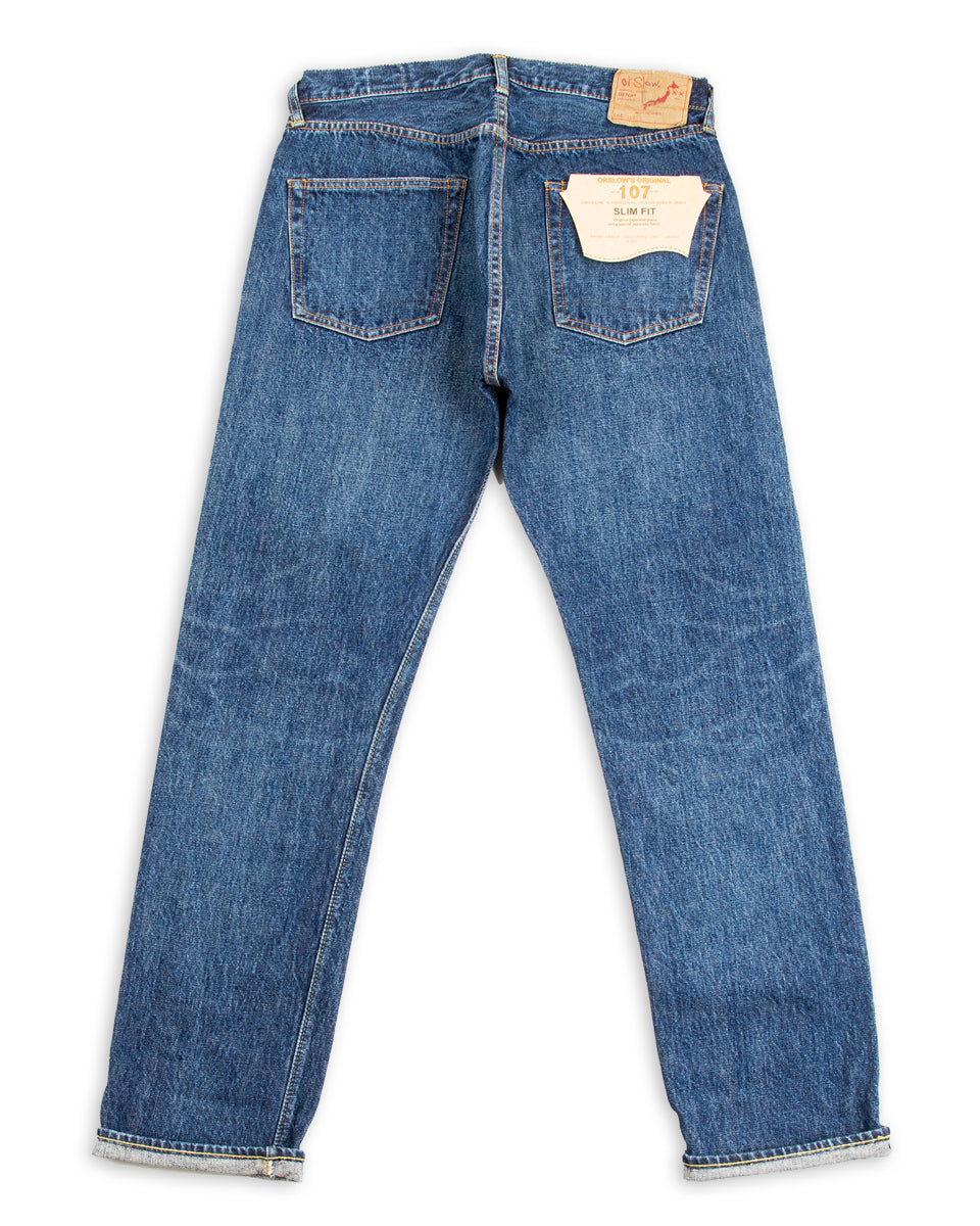 OrSlow 107 Ivy Fit Denim - Two Year Wash - Standard & Strange