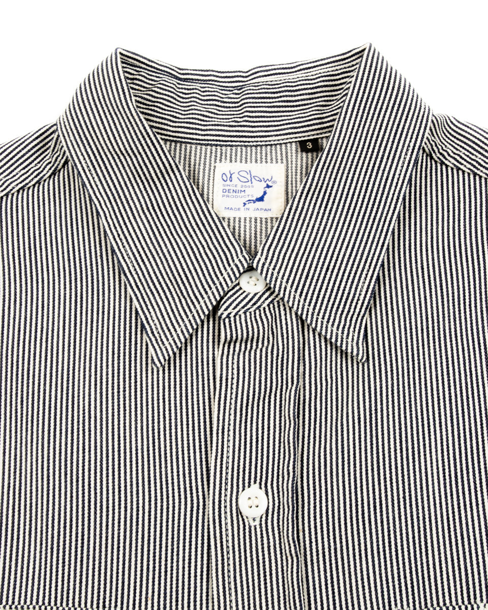 OrSlow Hickory Stripe Work Shirts - Hickory Used - Standard & Strange