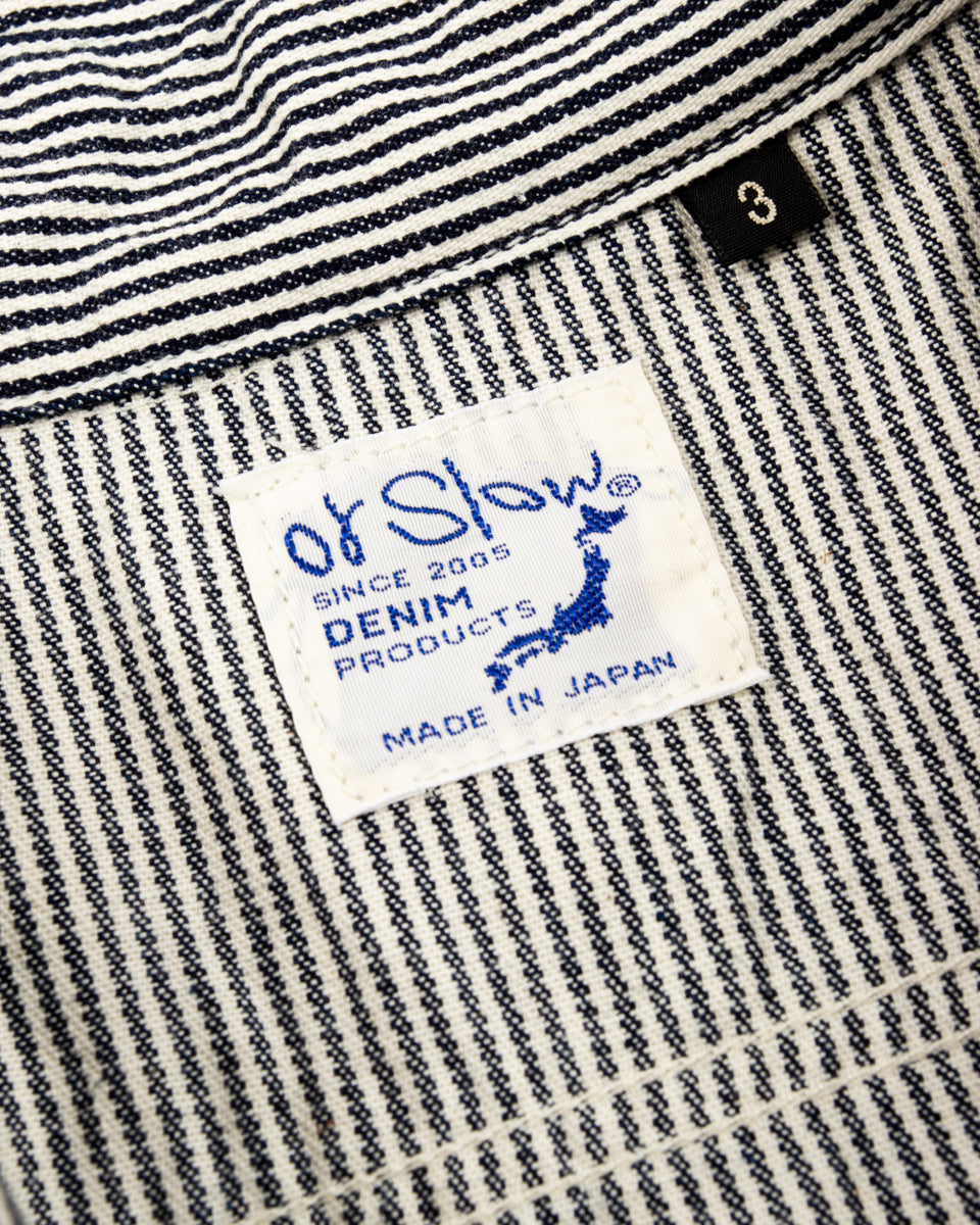 OrSlow Hickory Stripe Work Shirts - Hickory Used - Standard & Strange