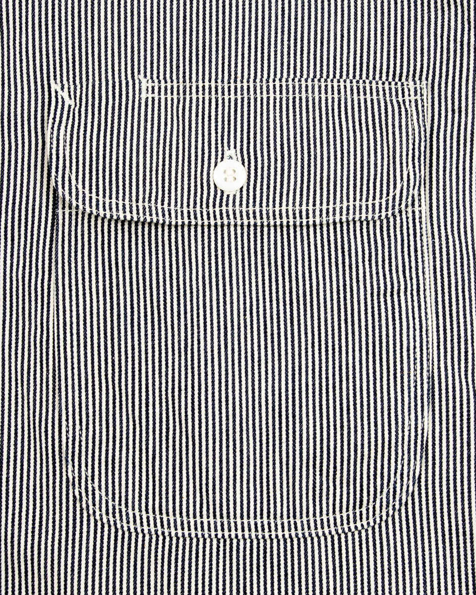 OrSlow Hickory Stripe Work Shirts - Hickory Used - Standard & Strange