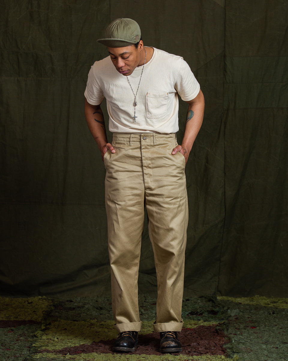 OrSlow Vintage Fit Army Trousers - Khaki - Standard & Strange