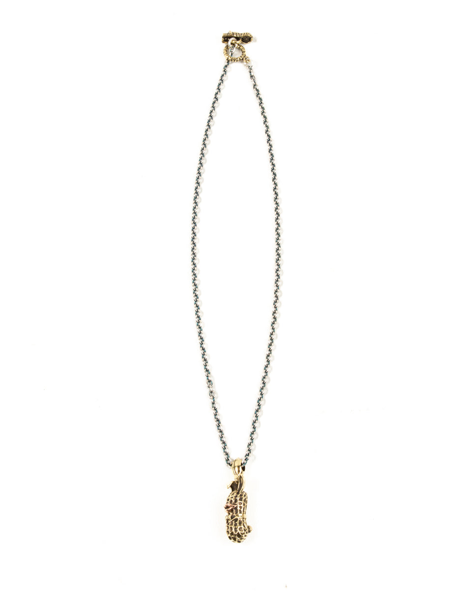 Peanuts & Co 50cm Large Bunny Necklace - Brass x Copper - Standard & Strange