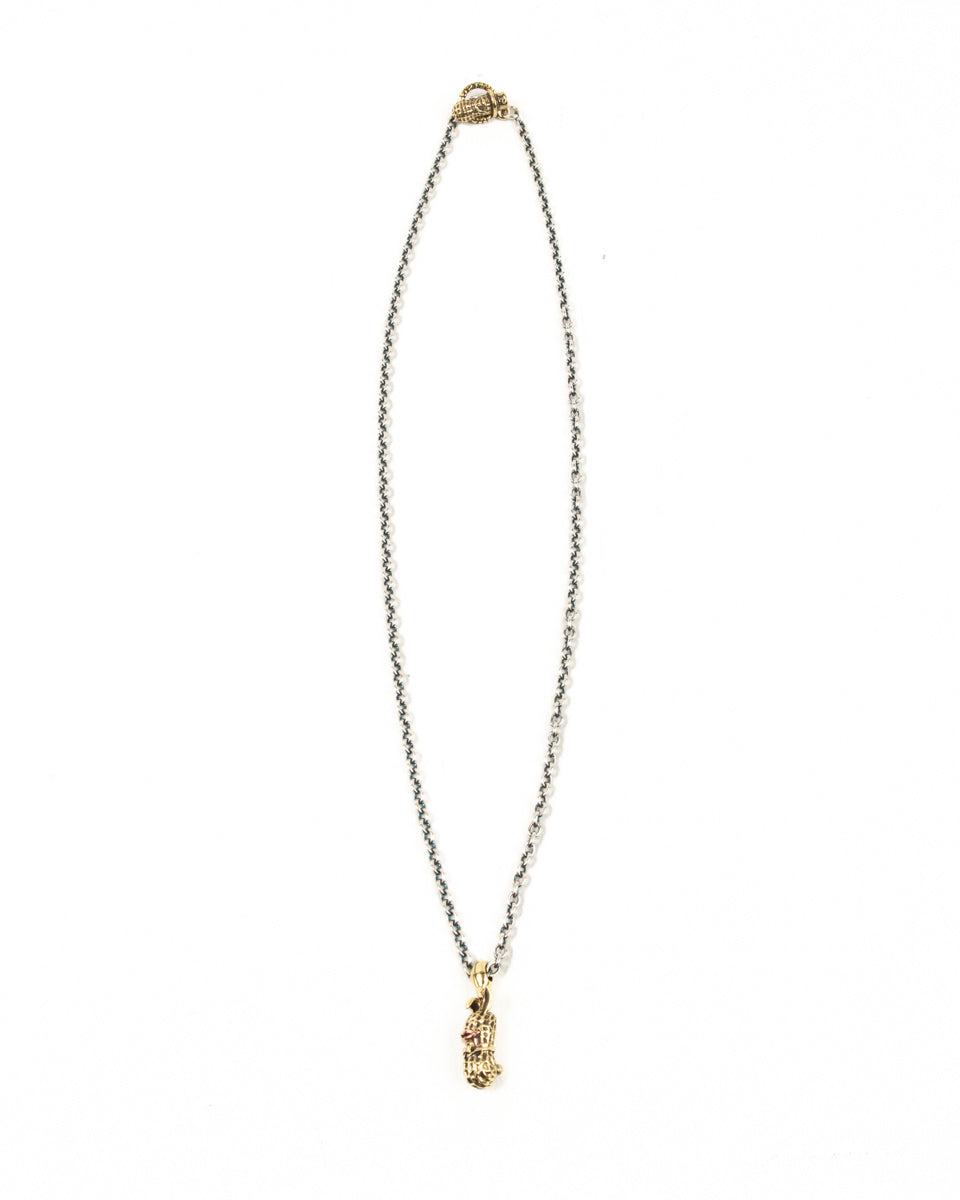 Peanuts & Co 60cm Medium Bunny Necklace - Brass x Copper - Standard & Strange