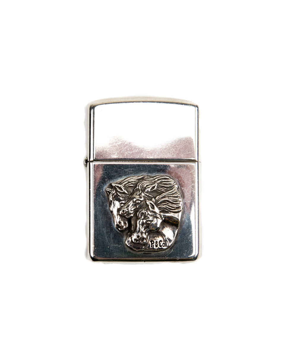 Peanuts & Co Pharaoh's Horses Zippo - Silver - Standard & Strange