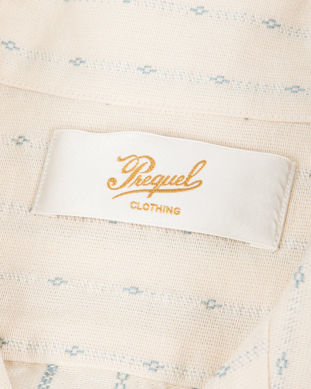 Prequel Classic Open Collar Shirt - Blue - Standard & Strange