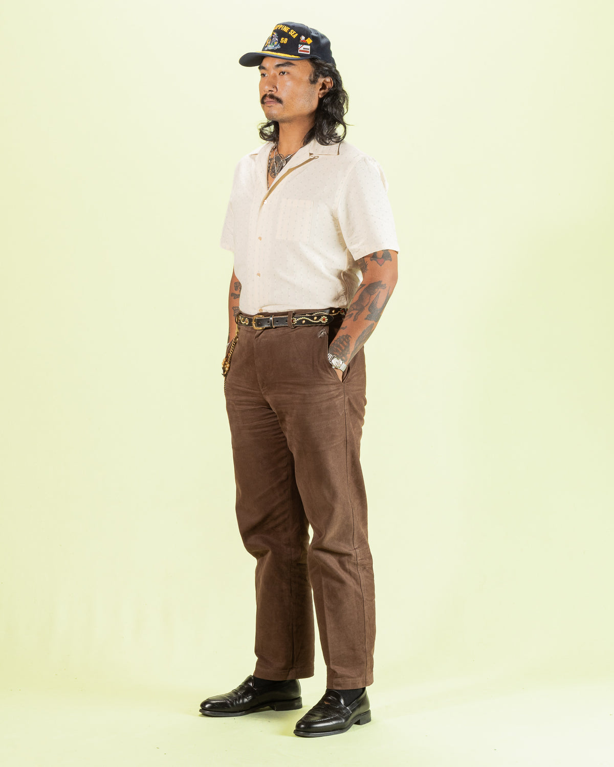 Prequel Classic Open Collar Shirt - Blue - Standard & Strange