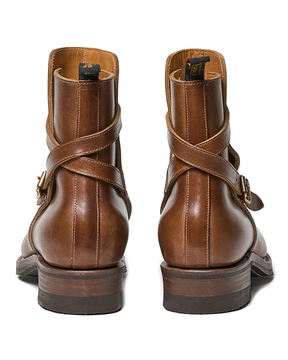 Rolling Dub Trio Pre-order [Pre-Order for Late 2025 Delivery] Griffin Jodphur Boots - Brown Horsebutt - Standard & Strange