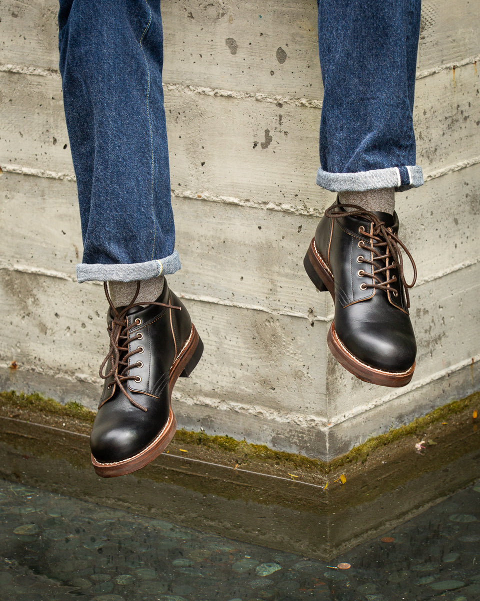 Rolling Dub Trio Coupen Mid-Cut Boot - Black CXL - Standard & Strange