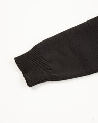 The Real McCoy's 30s Hooded Knit Sweater - Black - Standard & Strange
